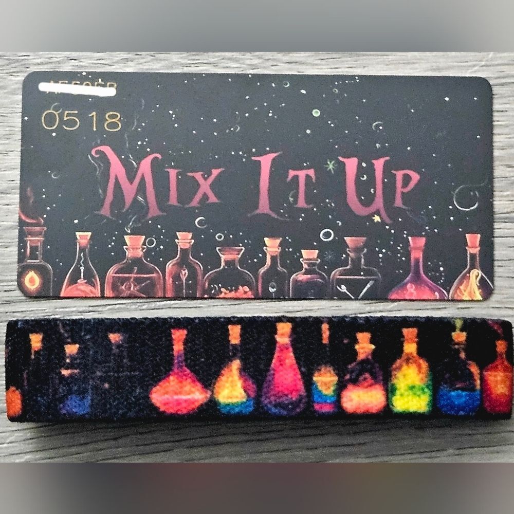 ZOX "MIX IT UP" #518 INTERACTIVE Halloween Coffin DAY 7 Collectible Wristband